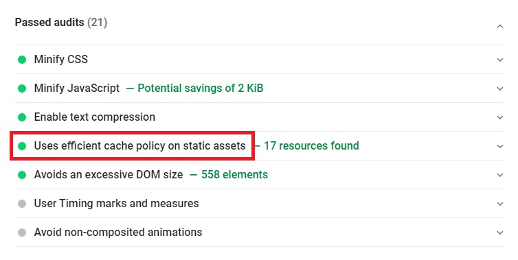 Serve Static Assets W/ An Efficient Cache Policy To A Browser • Bydik